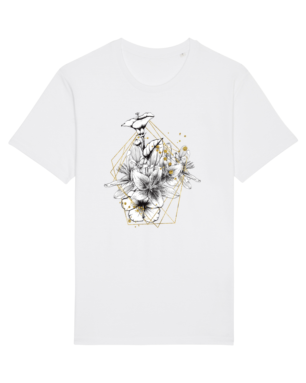 Tricou mânecă scurtă Unisex Rocker White