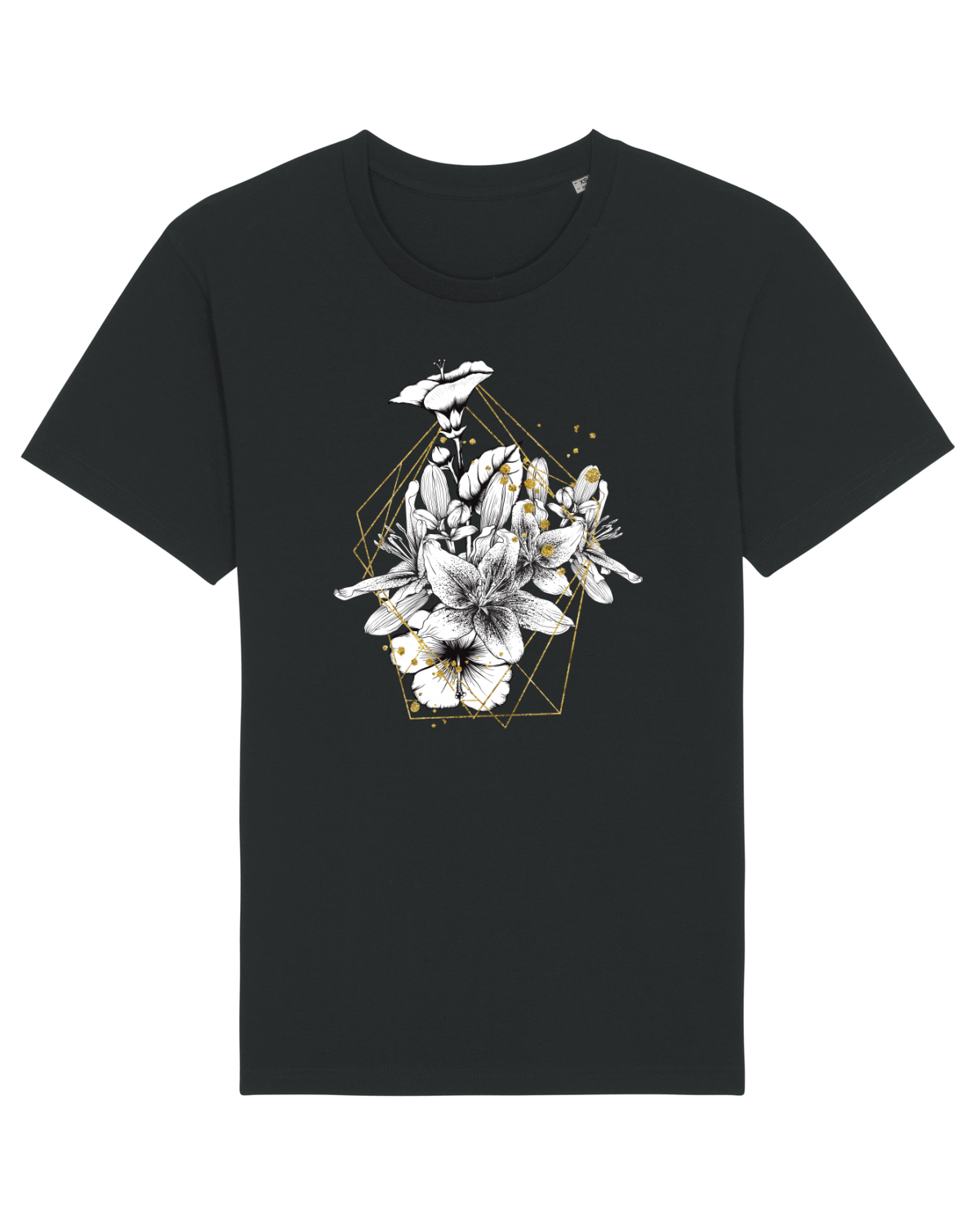 Tricou mânecă scurtă Unisex Rocker Black
