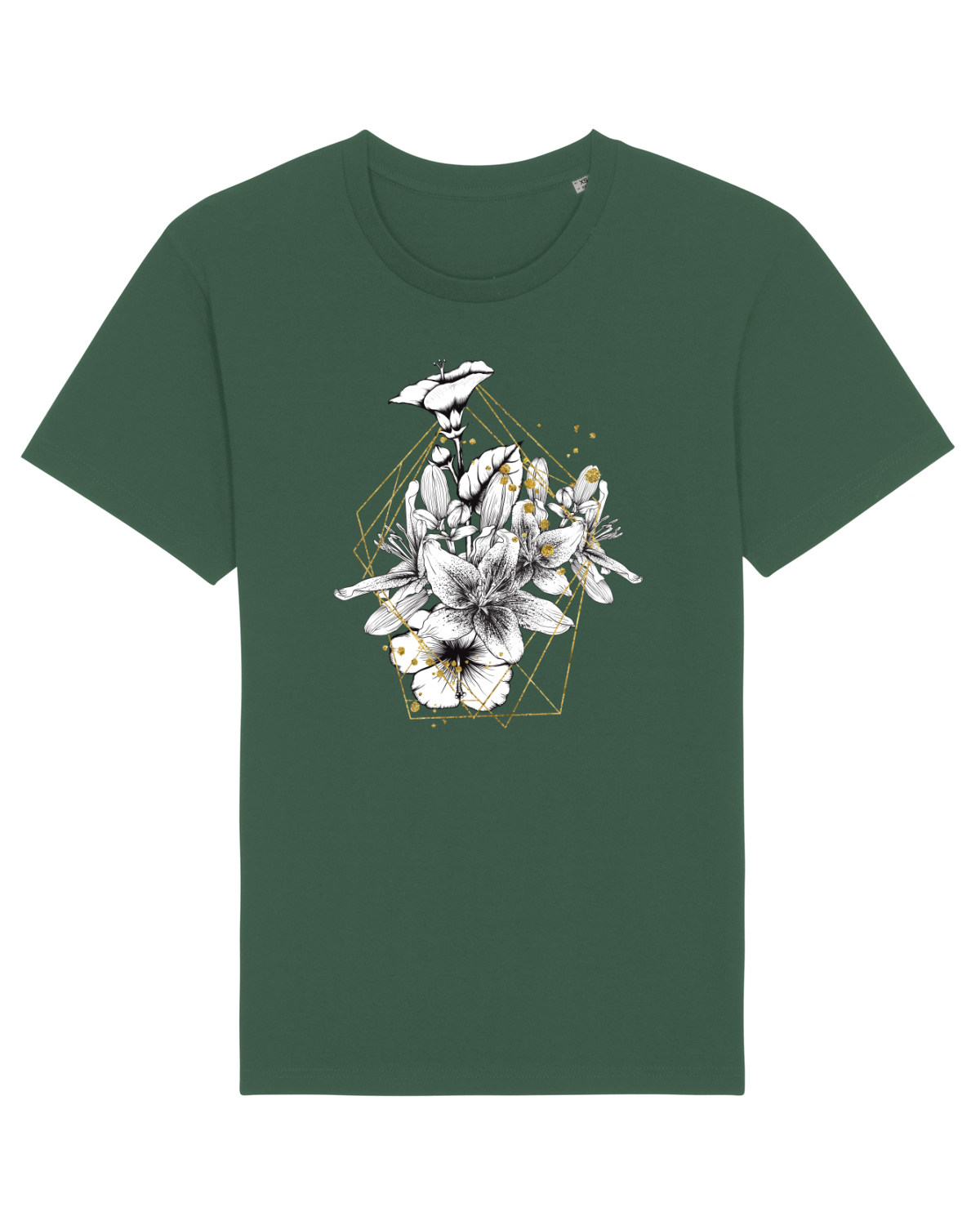 Tricou mânecă scurtă Unisex Rocker Bottle Green