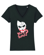 so serious Tricou mânecă scurtă guler V Damă Evoker