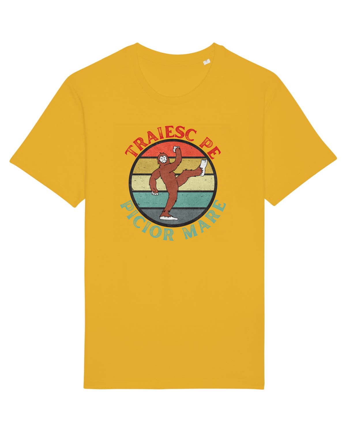 Tricou mânecă scurtă Unisex Rocker Spectra Yellow