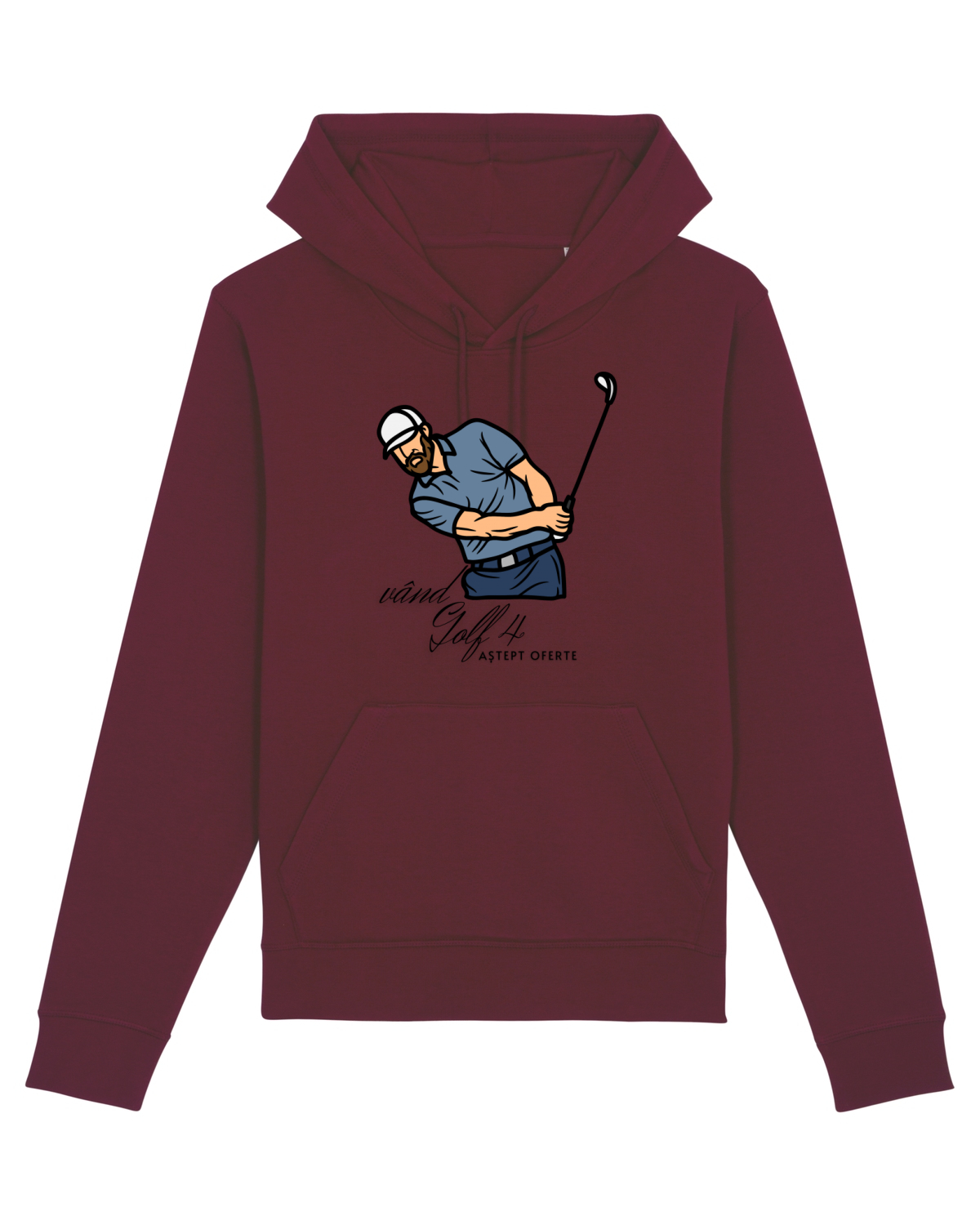 Hanorac Unisex Drummer Burgundy