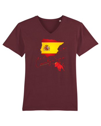 Currently in Spain Burgundy