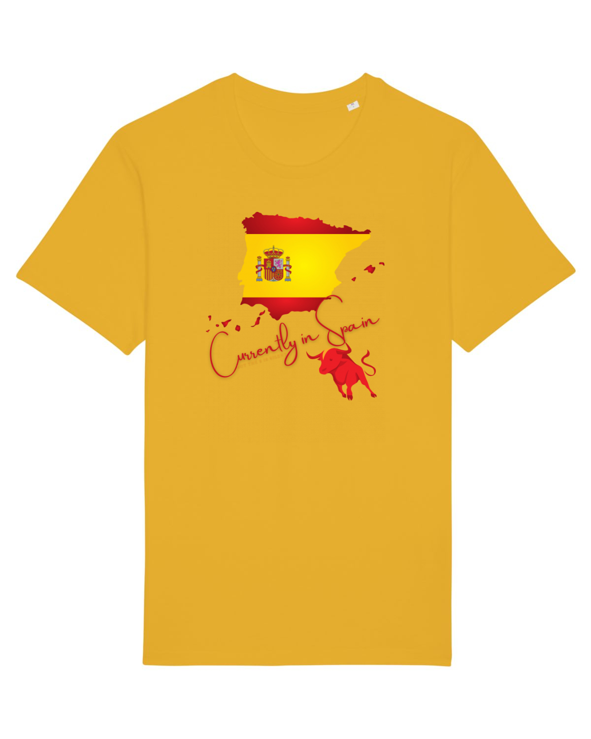Tricou mânecă scurtă Unisex Rocker Spectra Yellow
