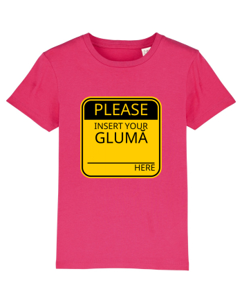 Please intert your glumă - sign Raspberry