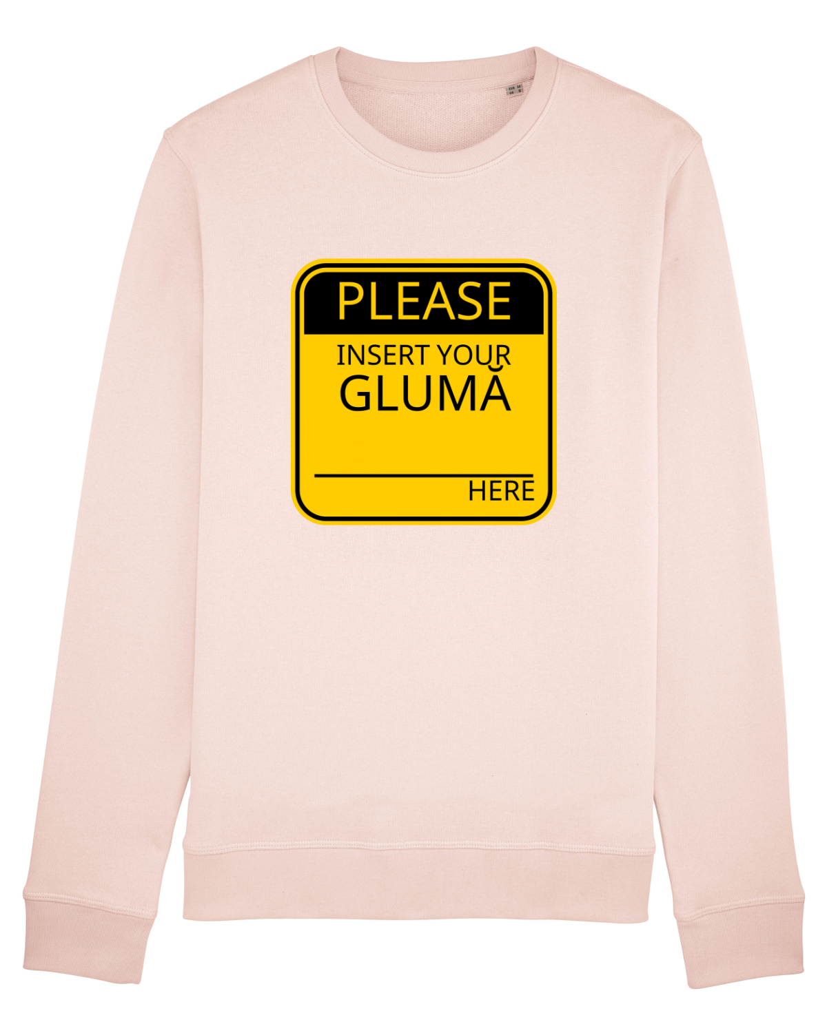 Bluză mânecă lungă Unisex Rise Candy Pink