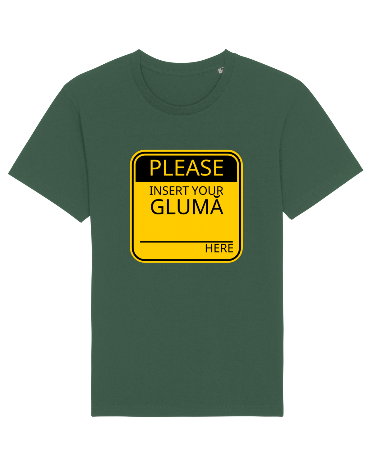 Tricou mânecă scurtă Unisex Rocker Bottle Green