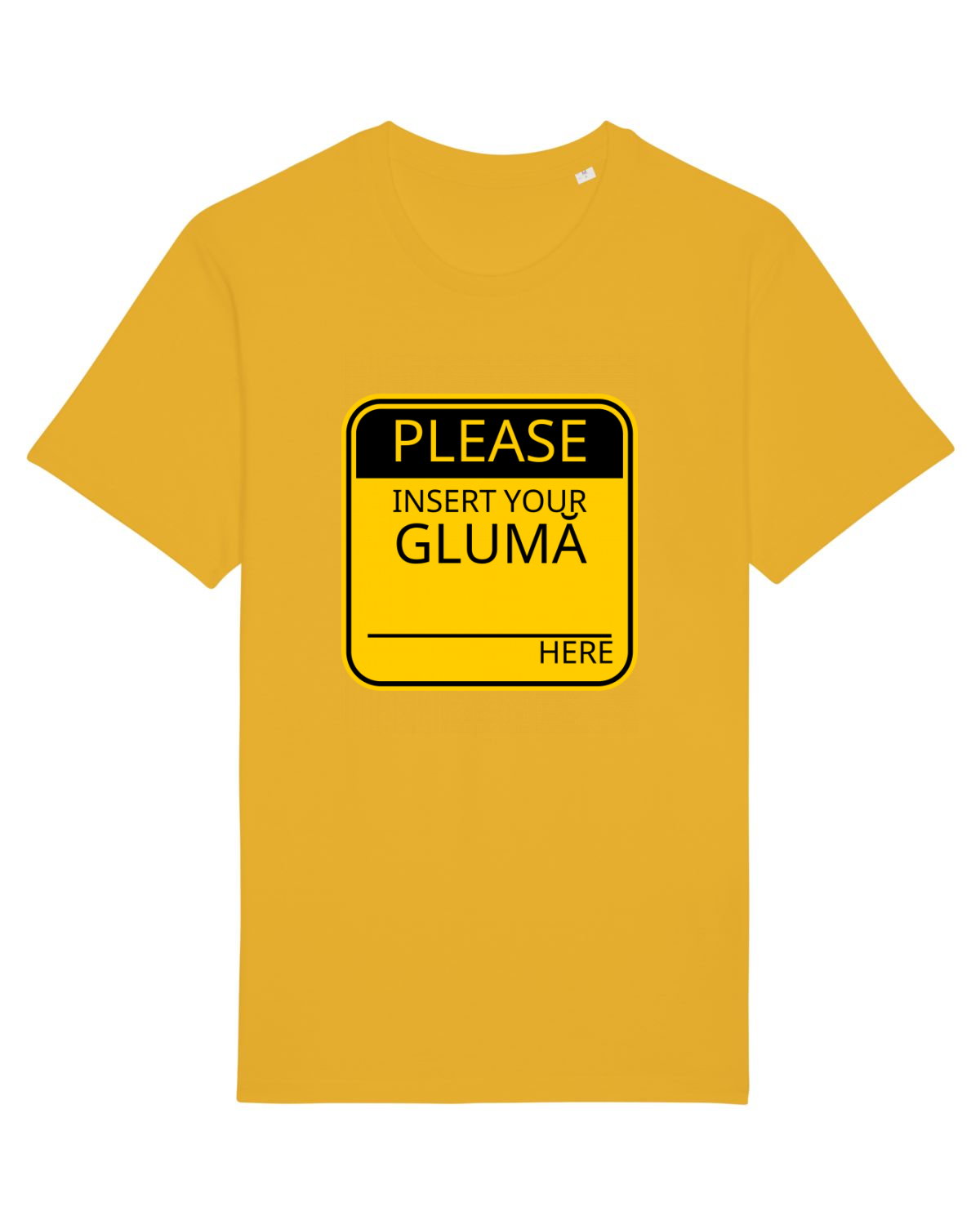 Tricou mânecă scurtă Unisex Rocker Spectra Yellow
