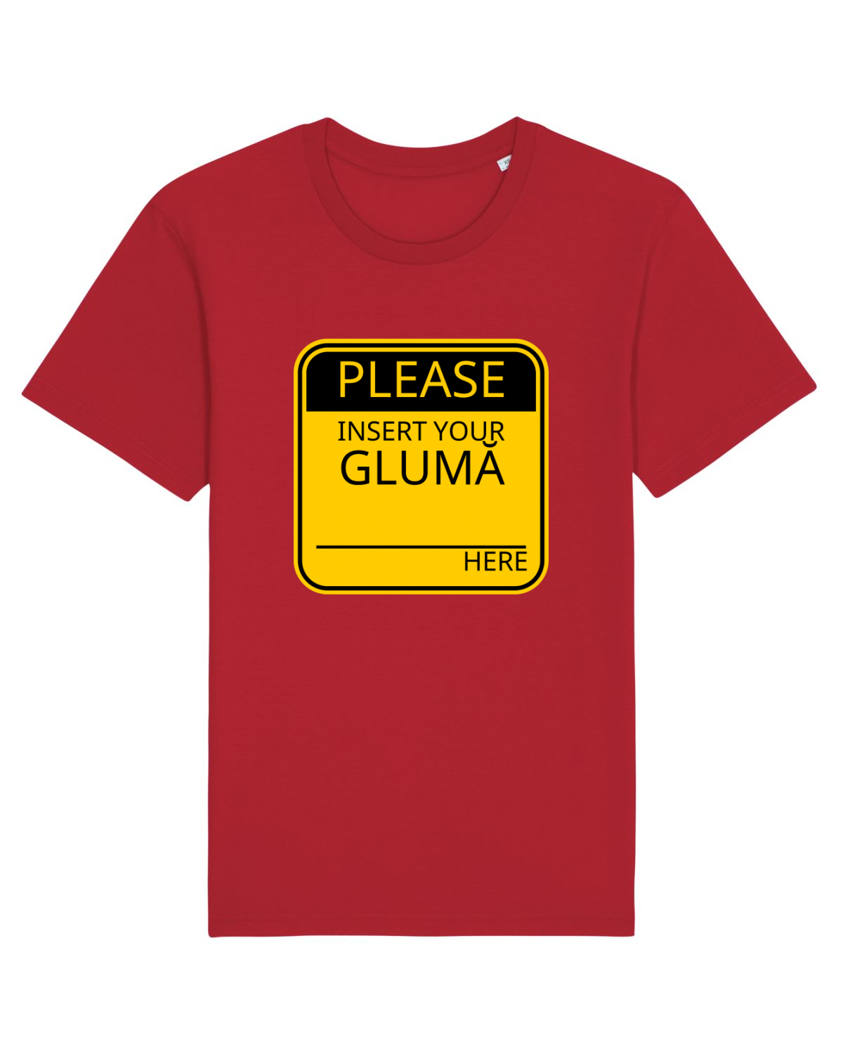 Tricou mânecă scurtă Unisex Rocker Red
