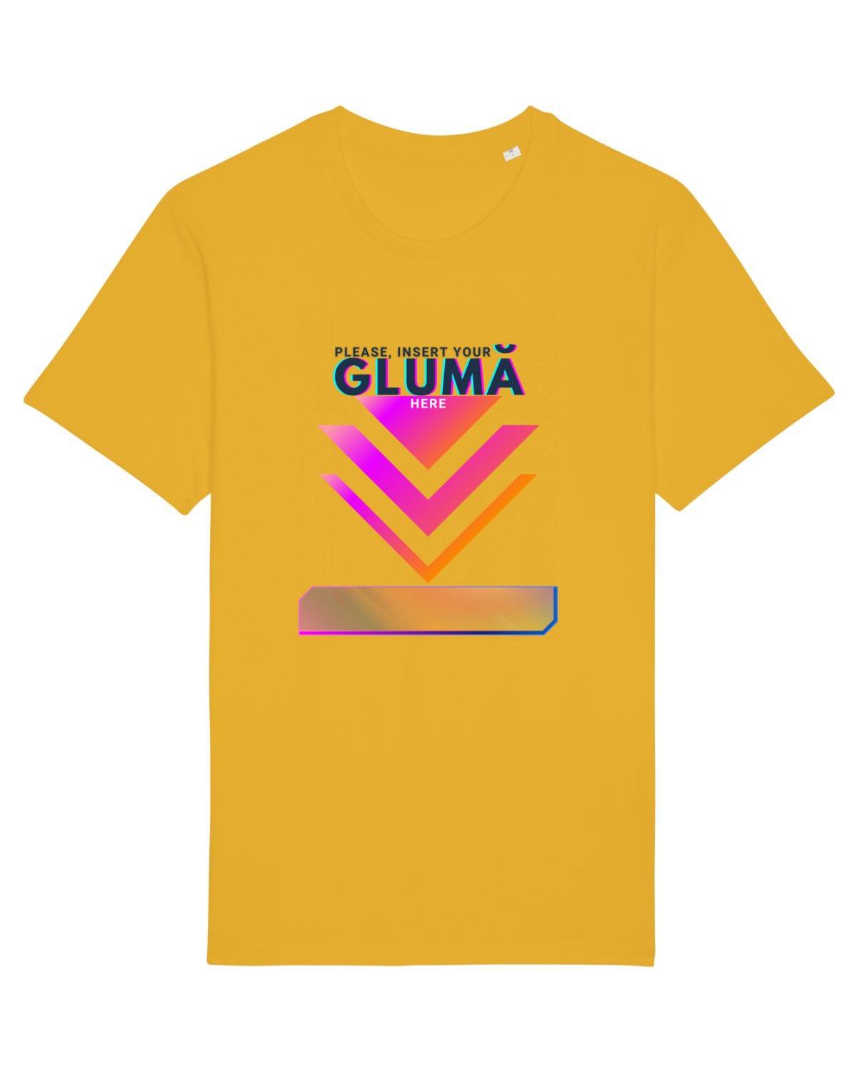 Tricou mânecă scurtă Unisex Rocker Spectra Yellow