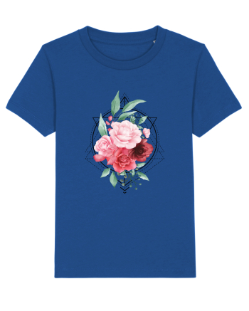 Floral Trandafiri Majorelle Blue
