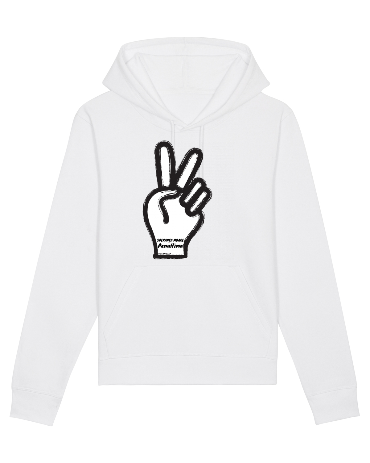Hanorac Unisex Drummer White