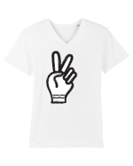 Speranta moare penultima Tricou mânecă scurtă guler V Bărbat Presenter