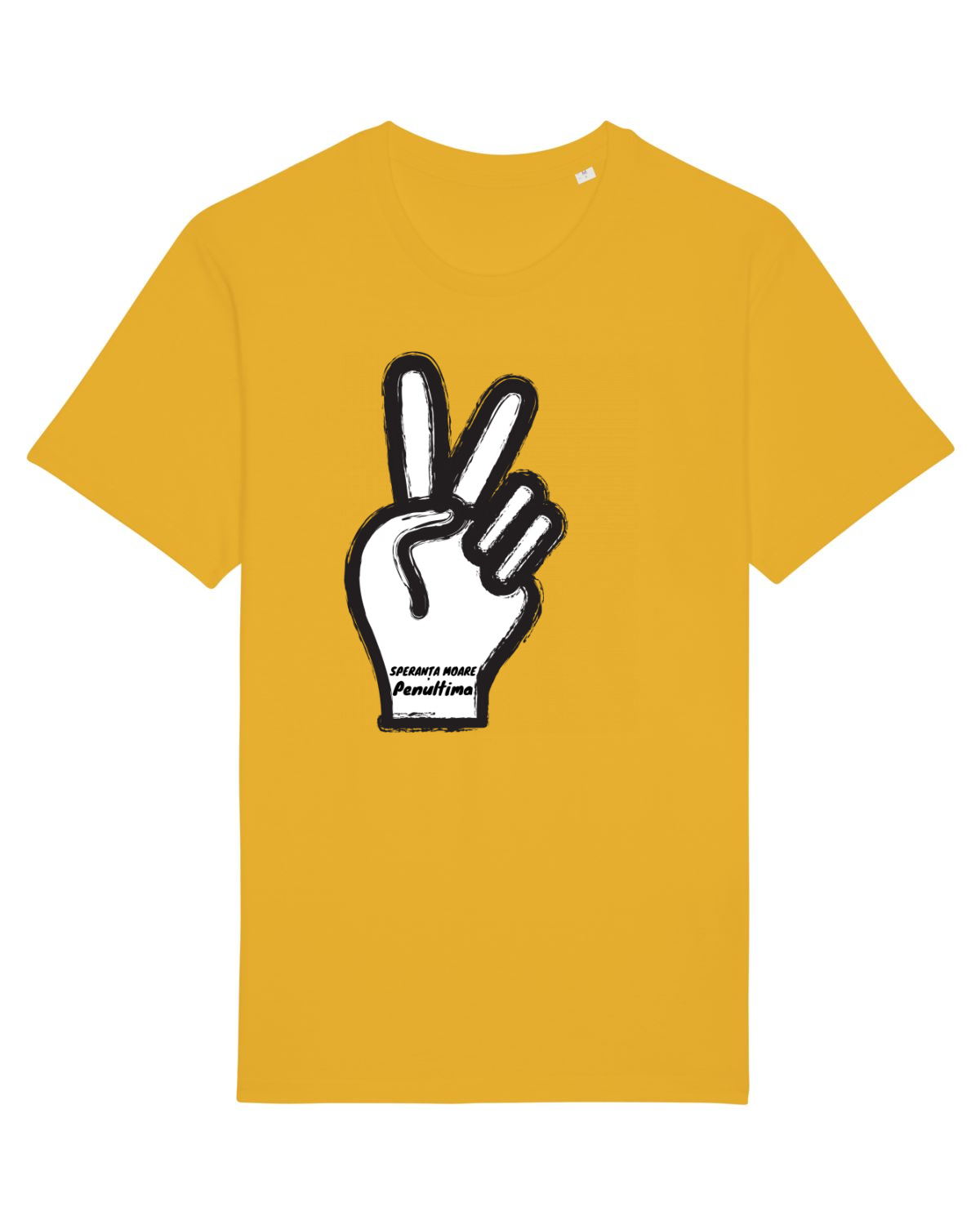 Tricou mânecă scurtă Unisex Rocker Spectra Yellow