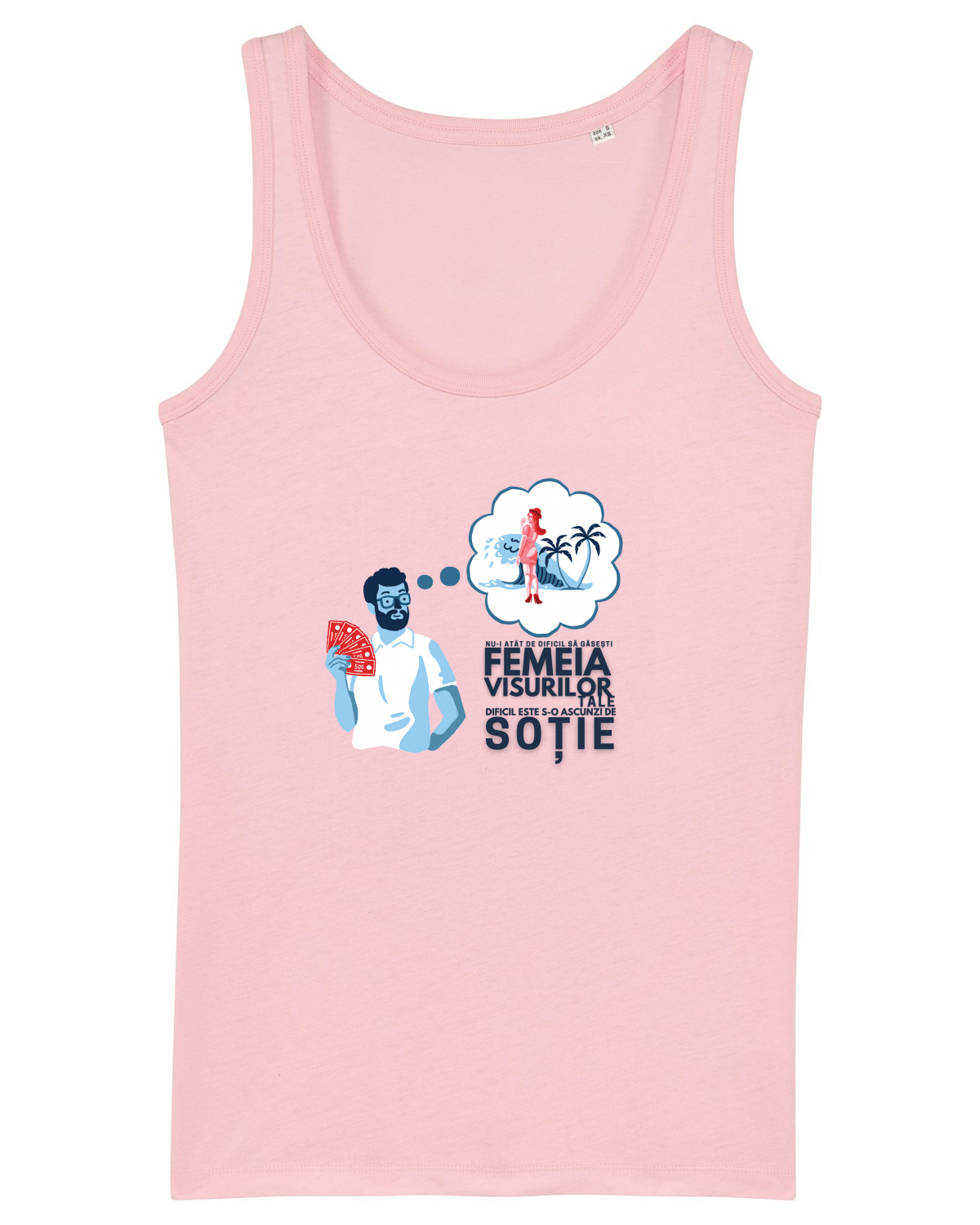Maiou Damă Dreamer Cotton Pink