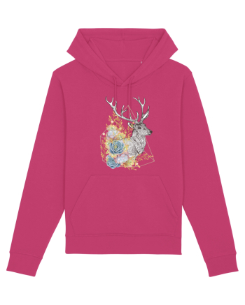 Floral cu Cerb Raspberry