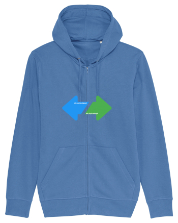 Din spate papusa Bright Blue