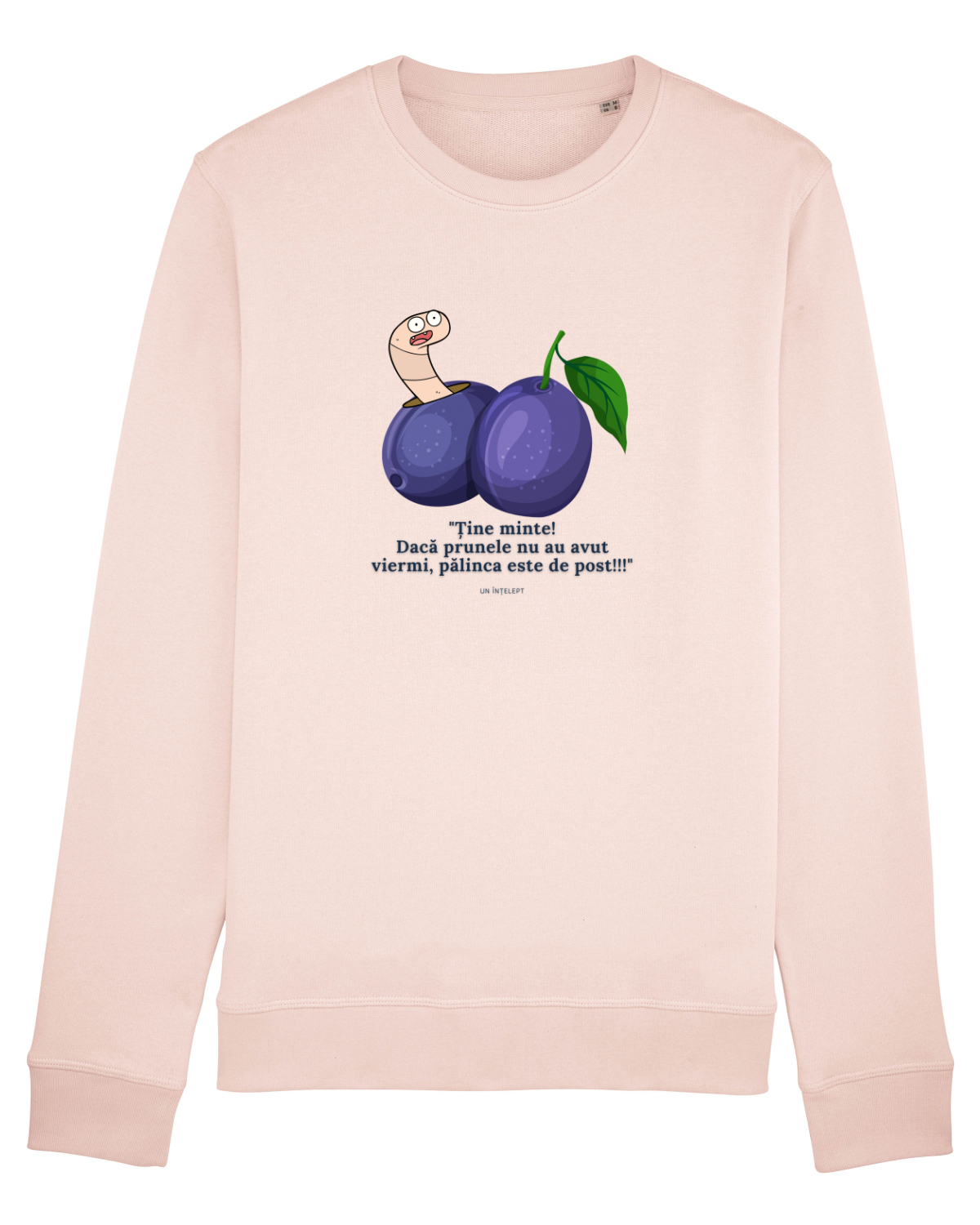 Bluză mânecă lungă Unisex Rise Candy Pink