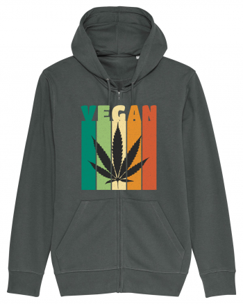 Vegan Weed Vintage Colors Anthracite