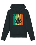 Vegan Weed Vintage Colors Hanorac Unisex Drummer