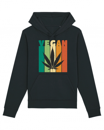 Vegan Weed Vintage Colors Black