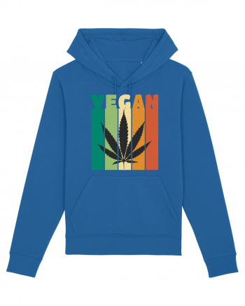 Vegan Weed Vintage Colors Royal Blue