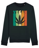 Vegan Weed Vintage Colors Bluză mânecă lungă Unisex Rise