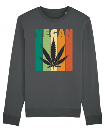 Vegan Weed Vintage Colors Anthracite