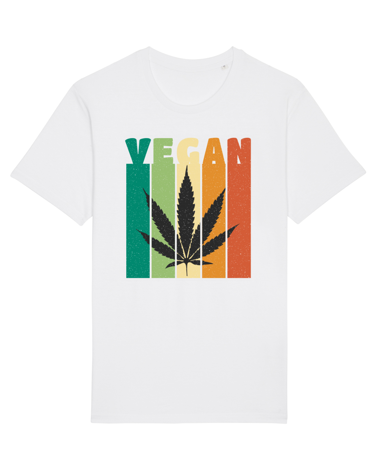 Tricou mânecă scurtă Unisex Rocker White