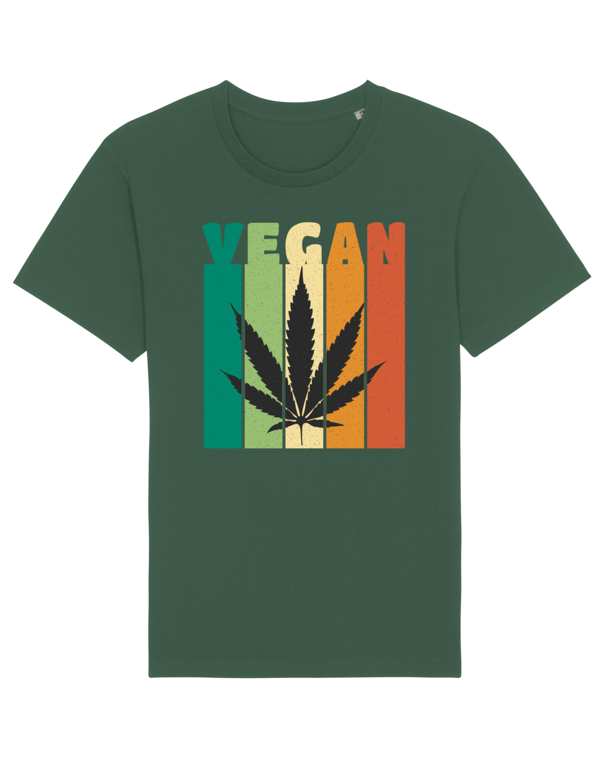 Tricou mânecă scurtă Unisex Rocker Bottle Green
