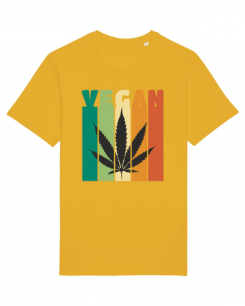 Vegan Weed Vintage Colors Spectra Yellow