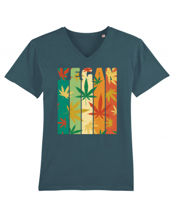 Vegan Vintage Weed Leaves Stargazer