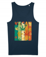 Vegan Vintage Weed Leaves Maiou Bărbat Runs