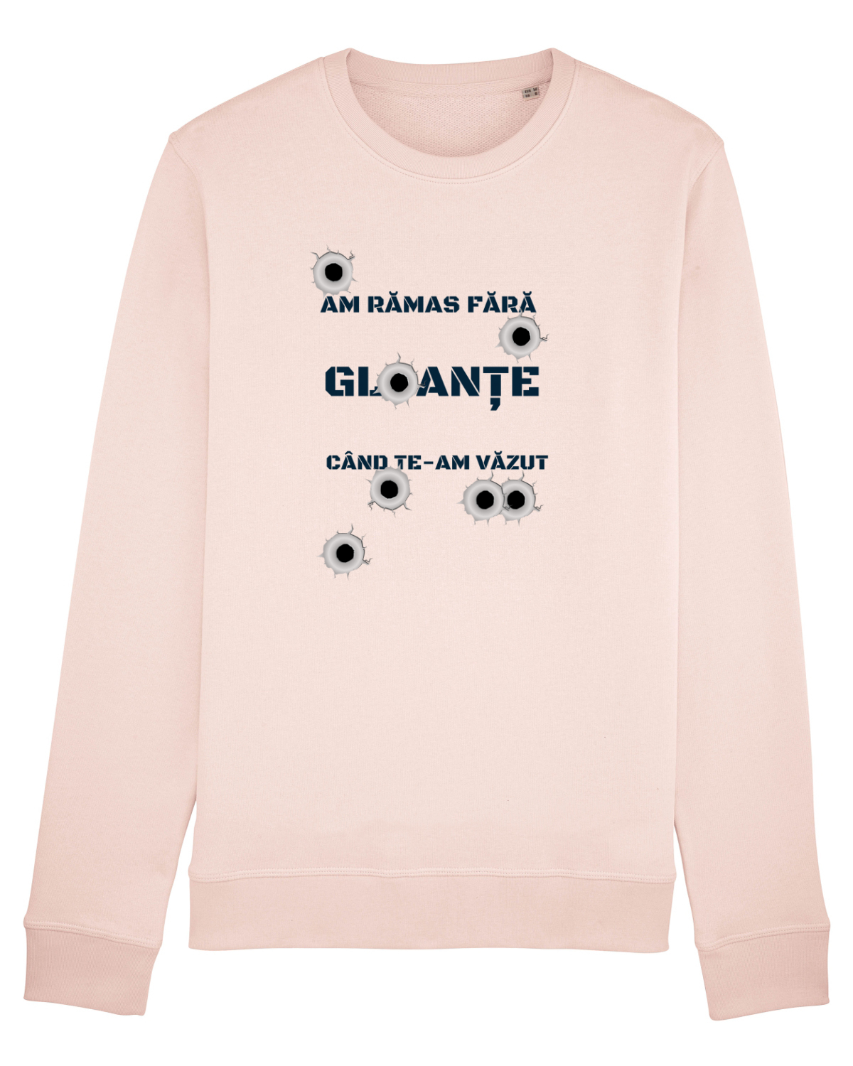 Bluză mânecă lungă Unisex Rise Candy Pink