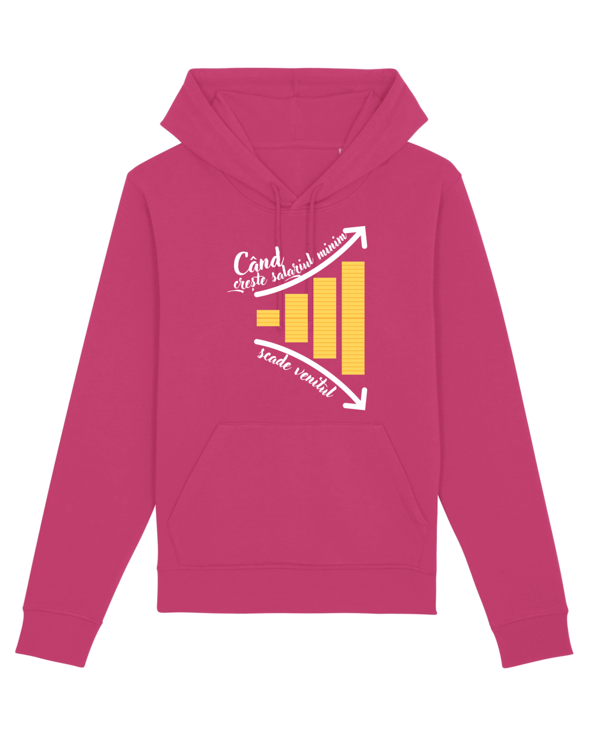 Hanorac Unisex Drummer Raspberry