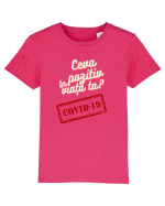 Ceva poziti in viata ta? Tricou mânecă scurtă  Copii Mini Creator