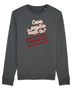 Ceva poziti in viata ta? Bluză mânecă lungă Unisex Rise