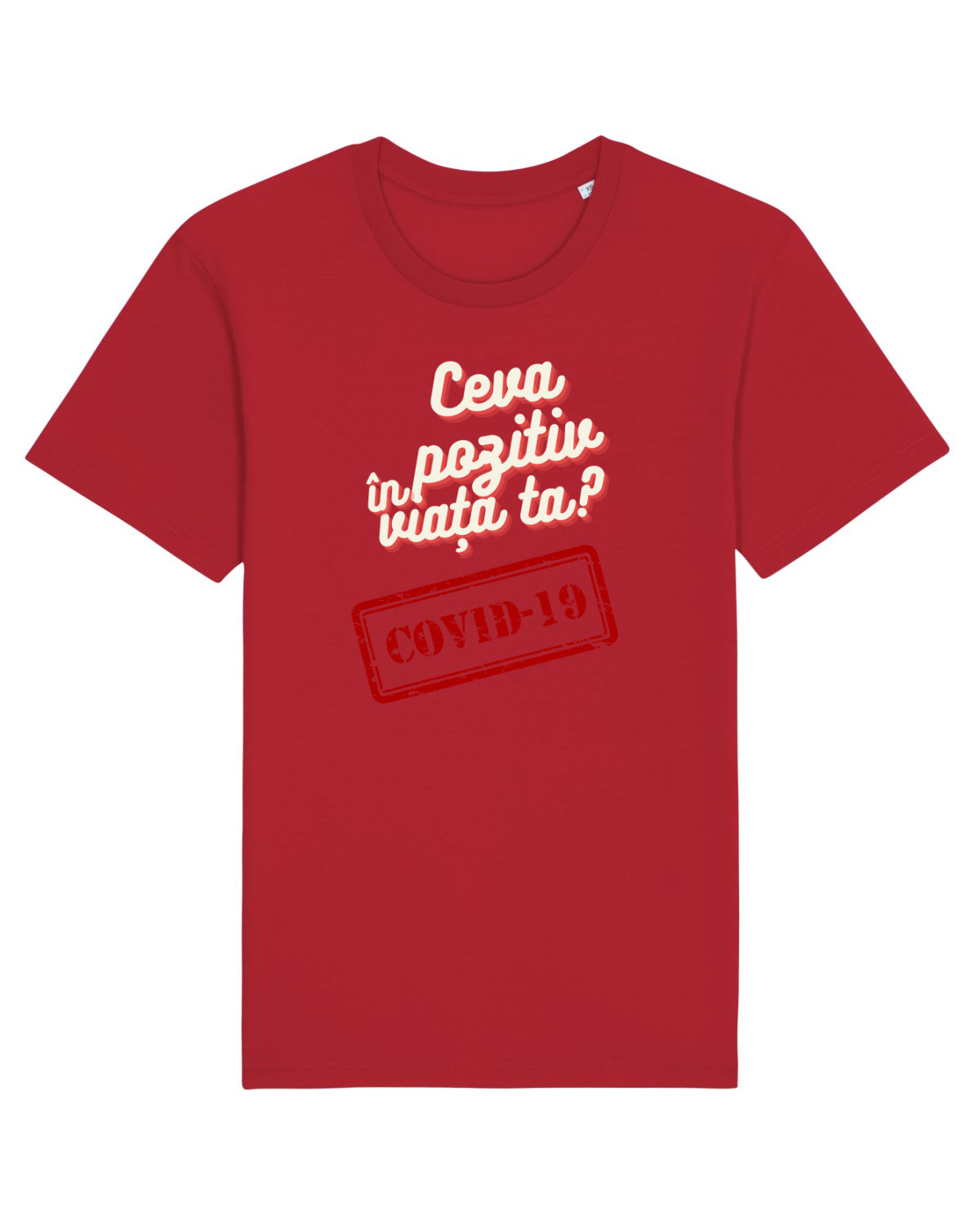 Tricou mânecă scurtă Unisex Rocker Red