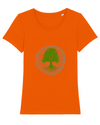 Tree Life Bright Orange