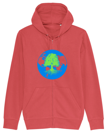Life of a planet. Carmine Red