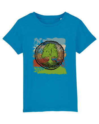 Vintage Life Tree Azur