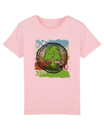 Vintage Life Tree Cotton Pink