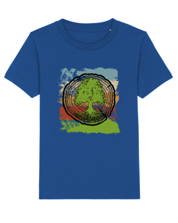 Vintage Life Tree Majorelle Blue