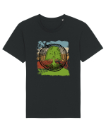 Vintage Life Tree Tricou mânecă scurtă Unisex Rocker