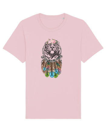 Dreamcatcher cu Tigru Cotton Pink