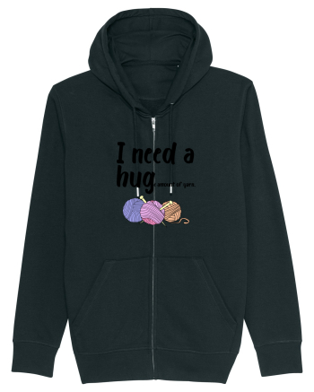 I Need a Hug(e amount of yarn.) Black