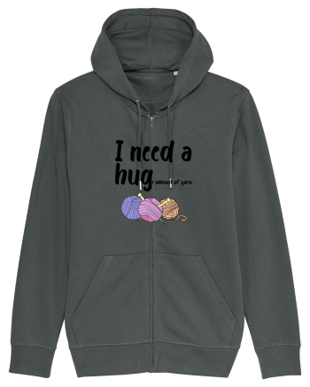 I Need a Hug(e amount of yarn.) Anthracite