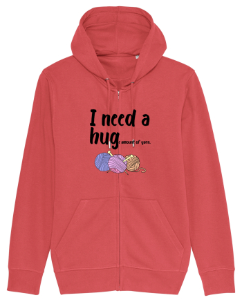 I Need a Hug(e amount of yarn.) Carmine Red