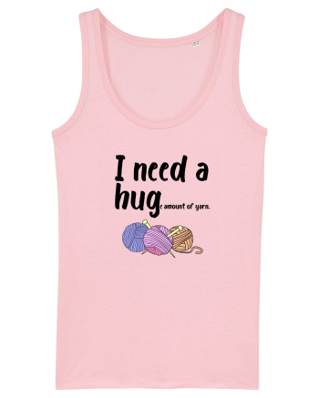 I Need a Hug(e amount of yarn.) Cotton Pink