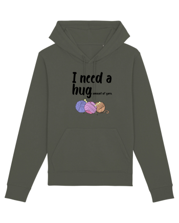 I Need a Hug(e amount of yarn.) Khaki